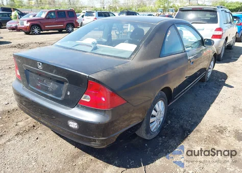 2002 Honda Civic Lx z USA, uszkodzony, nr VIN 1HGEM22552L054685